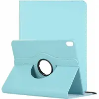 Ntech Hoes geschikt voor Apple iPad iPad Pro 11 inch hoesje 360° Rotating hoesje Case + 4 in 1 Styuls Licht Blauw