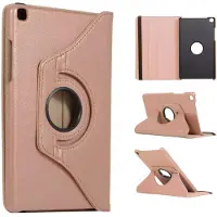 Ntech Hoesje Geschikt Voor Samsung Galaxy Tab A 8.0 (2019) Draaibaar Hoesje - Rose Goud