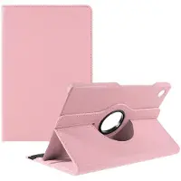 Ntech Hoes Geschikt voor Samsung Galaxy Tab A9 Plus hoes – 360° draaibaar tablethoes – Licht Roze