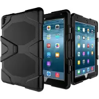 Ntech Hoes geschikt voor Apple iPad Pro 10.5 Hoesje - Heavy Duty Case - Zwart