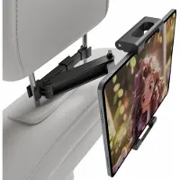 Ntech - Tablet houder - Hoofdsteun Houder - 360° Draaibare - Auto Accessories - Auto Houder - Verstelbare - Tablet Houder met Verstelbare Arm Auto - Tablet houder Geschikt voor iPad, Samsung, Lenovo