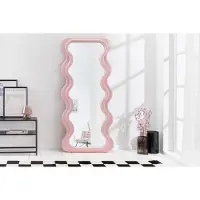 Invicta Design wandspiegel CURVY 160cm roze - 43162