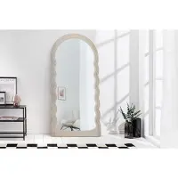 Invicta Design wandspiegel WAVE 160cm grijs - 43158