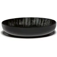 Serax Dé Diep Bord M | White|Black Variation C