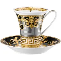 Versace Prestige Gala koffiekop met schotel 18 cl