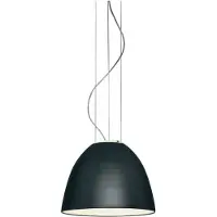 Artemide Hanglampe , Nur Mini, dimbare, Zwart, Woonkamer, Metaal, Designer