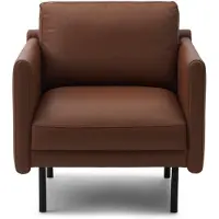 Normann Copenhagen Rar fauteuil Omaha leather cognac
