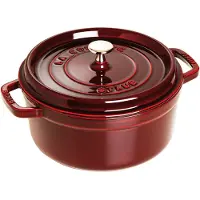 Staub Braadpan Cocotte Rond Grenadine 26 cm