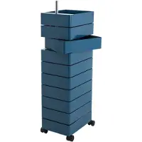Magis 360 Container 10 Trolley Blauw