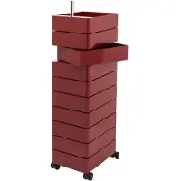 Magis 360 Container 10 Trolley Bordeaux