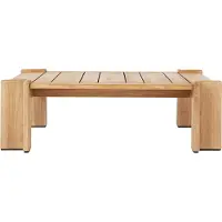 Gubi Atmosfera salontafel 113x110 cm Teak