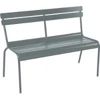 Fermob Luxembourg Bench 118 Storm - Banken Grey - 411526