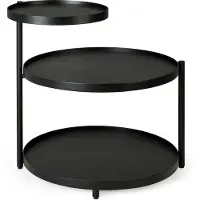 Ethnicraft Swivel Indoor bijzettafel 54x49x52 cm