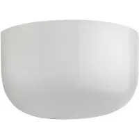 Flos LED-wandlamp buiten Bellhop Wall Up, dimbaar, wit / opaal, Kunststof, Modern, LED wandlamp buiten