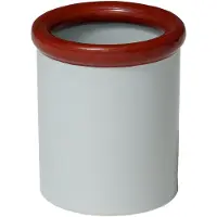 Nine Rod Pot Terracotta | Light Blue