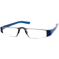 Porsche Design Leesbril P8801-Titanium/Helderblauw-+3.00