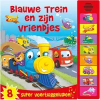 Rebo Blauwe trein en zijn vriendjes (Kartonboek)