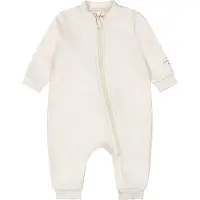 Dirkje baby boxpak wit Jongens/Meisjes Sweat Ronde hals Effen - maat 44