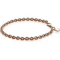 Zinzi zilveren armband rosé verguld 19cm ZIA1153R