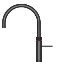Quooker Cube Fusion Round Mat Zwart met Combi+ Boiler