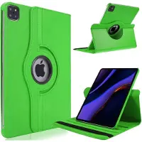 Ntech Hoes geschikt voor iPad pro 2020 / 2021 bookcase Draaibare Groen - Hoes geschikt voor iPad pro hoes 2021 / 2020 - Hoes geschikt voor iPad pro 11 2021 case Cover- Hoes geschikt voor iPad pro 2020 hoes