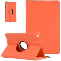Ntech Hoes Geschikt voor Samsung Galaxy Tab A7 Hoes - (2020/2022) - bookcase -10.4 360 draaibare - Oranje