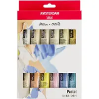 Amsterdam Acrylverf Pastel Set 12 x 20 ml