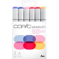 Copic Sketch 6-pack Floral Favourites 2