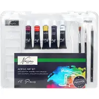 Nassau Acrylic Art Paint Set 18-piece
