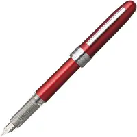 Platinum Plaisir Vulpen Red Fine
