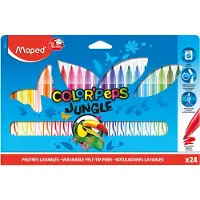 Maped Viltstiften Color Peps Jungle set van 24