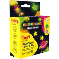 Jovi Gouache 4x35 ml Glow in the Dark (3 jaar+)