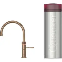 Quooker PRO3 Classic Fusion Round messing patina