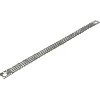Rittal EMC Aardingsvlecht M8 16mm² 300mm Verzinkt Koper - 2412316 [10 Stuks]