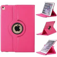 Ntech Hoes geschikt voor iPad 5e / 6e generatie (2018 / 2017) 360° draaibaar bookcase Pink – Hoes geschikt voor iPad (2017) / (2018) 9.7 inch cover met standaard