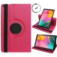 Ntech Hoesje Geschikt Voor Samsung Galaxy tab s6 lite 2024 hoes Pink Draaibare Hoesje Case Cover tablethoes - Tab s6 lite hoes 2020 / 2022 360 Hoes bookcase