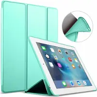Ntech Hoes geschikt voor Apple iPad 10.2 (2019 / 2020 / 2021) Smart hoes Trifold - Mint Groen