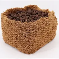 Aquagart 1 Kokosplantmand 20 x 20 x 15 cm, vijvermand voor oevermat en hellingmat