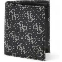 GUESS Portemonnee 'Vezzola' grijs / zwart