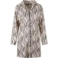 Lingadore Night Nachthemd Smoke | Maat: M | Kleur: Wit/Print
