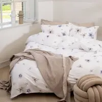 Town & Country Dekbedovertrek Wellington White Satijn-140 x 200 / 220 cm | 1-Persoons