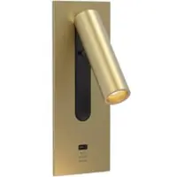 Astro Fuse Inbouw Leeslamp Fuse 3 with USB-C | Matt Gold