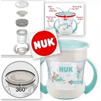 Nuk Mini Magic Cup 160ml met drinkrand en deksel- MUIS 6-18 maanden
