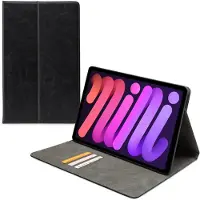 Mobilize Tablethoes geschikt voor Apple iPad Mini 7 (2024) Hoes | Premium Folio Bookcase - Zwart