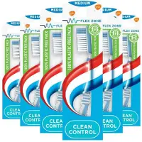 Aquafresh 6x Tandenborstel Clean Control Medium