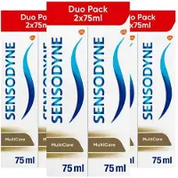 Sensodyne 3x Tandpasta MultiCare Duo 2 x 75 ml