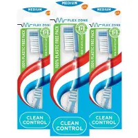 Aquafresh 3x Tandenborstel Clean Control Medium