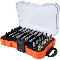 Fx Tools Bitset - 19-delig - staal - schroefbitset - in gereedschapkist