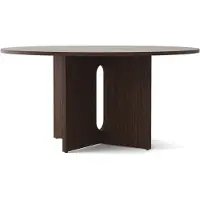 Audo Copenhagen Androgyne Round Eettafel 150 cm | Dark Stained Oak
