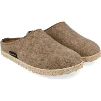 Haflinger MANHATTAN Pantoffels | Maat 44 Unisex Bruin